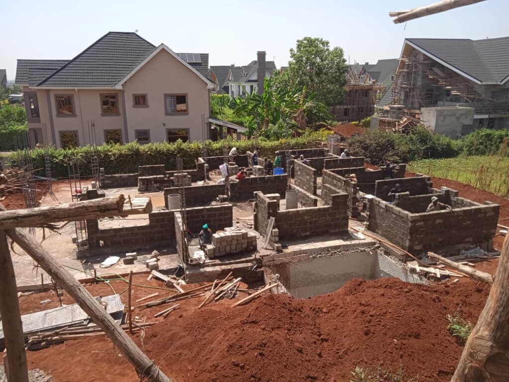 Construction site at daykio bustani Ruiru