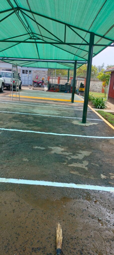 MRU carport renovation work